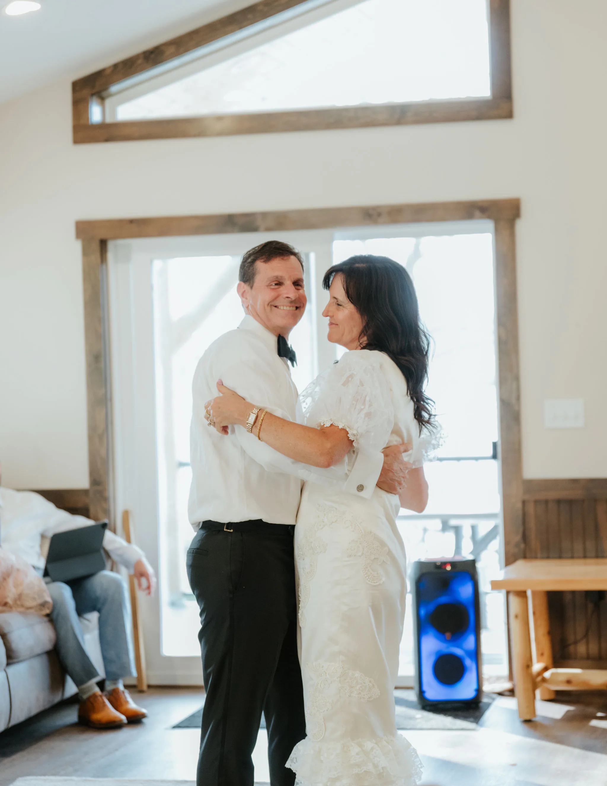 Samantha Covey's parents dancing during their 40 year vow renewal celebration.