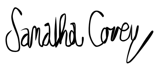 Samantha Covey signature