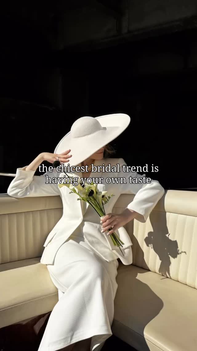 Dress like yourself on your wedding day, not like everyone else. Go Custom.

#bride #bridal #customwedding