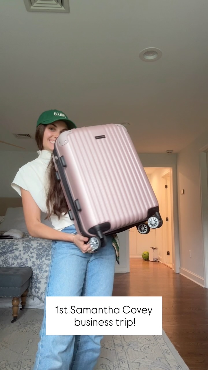 First Samantha Covey business trip and it’s a family affair! 

Comment helpful tips and tricks on traveling to Europe...