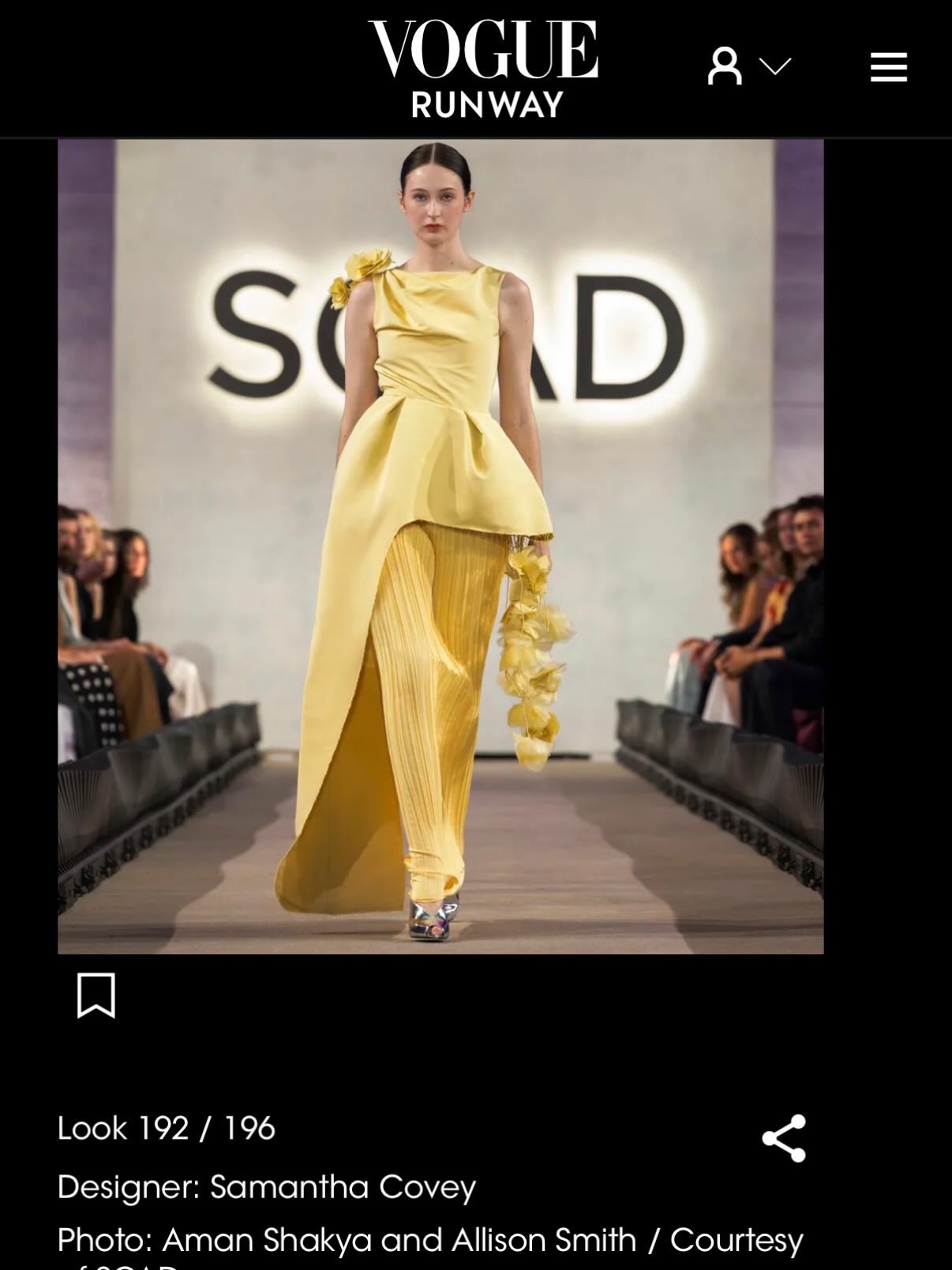 Mama I made it in Vogue!